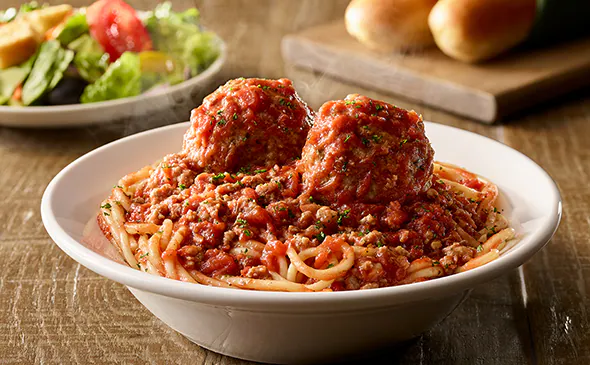 Olive Garden Lunch Spaghetti With Meatballs