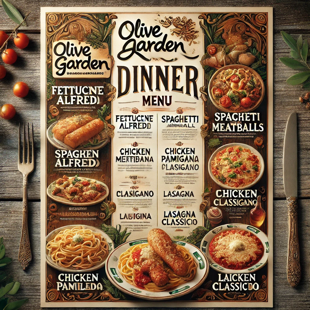 Olive Garden dinner favorites