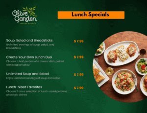 Olive Garden Specials Today [2 for $25 & More]