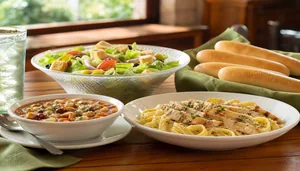 Olive Garden lunch menu