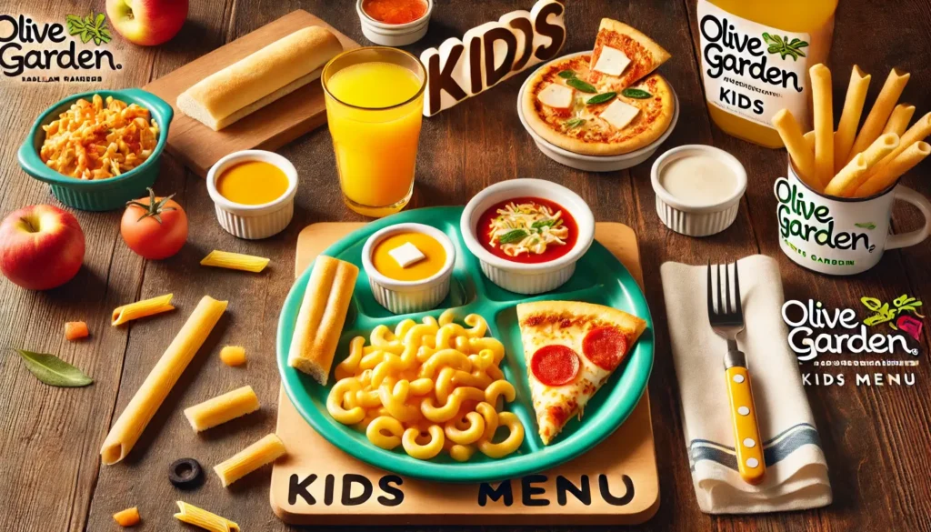 Olive Garden Kids Menu