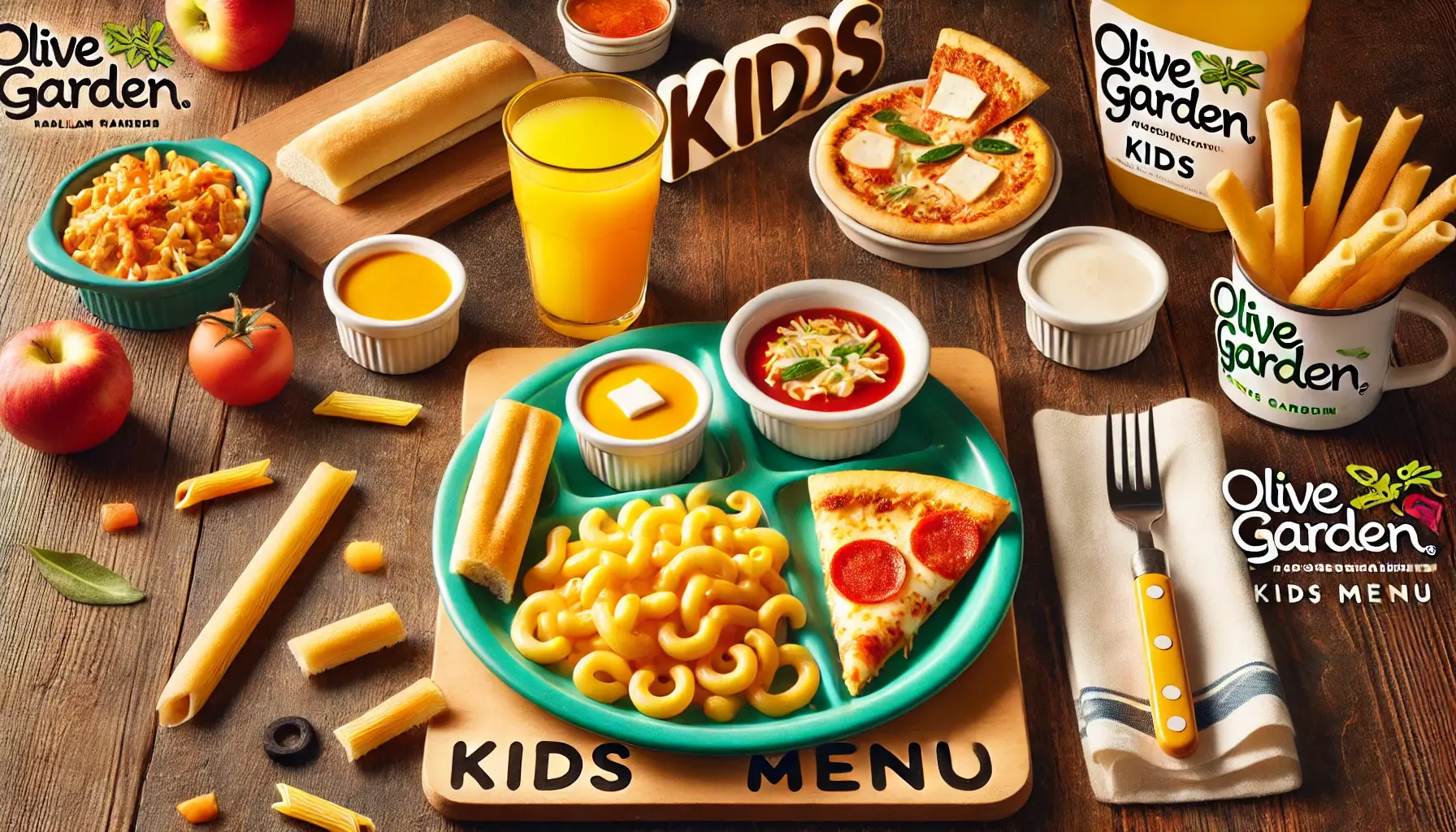 Olive Garden Kids Menu