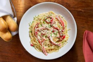 Pasta Carbonara – Olive Garden México
