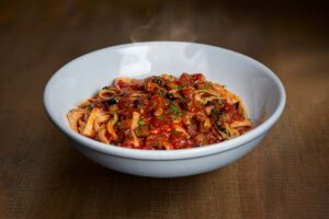 Fettuccine con Berenjena – Olive Garden México