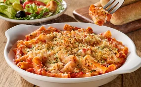 Olive Garden Five Cheese Ziti Lunch