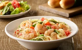 Olive Garden Lunch Shrimp Scampi