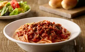 Olive Garden Lunch Spaghetti With Meatsauce